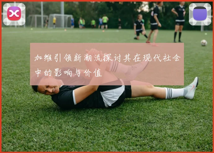 加维引领新潮流探讨其在现代社会中的影响与价值